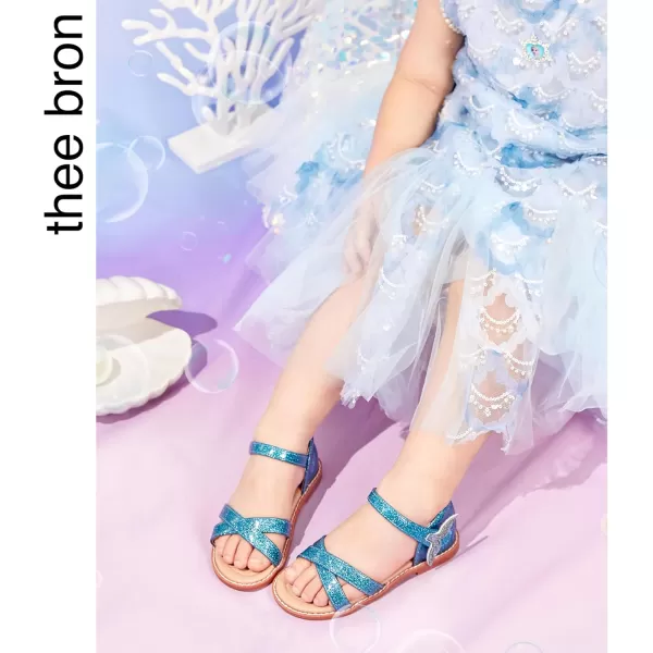 THEE BRON Toddler Girl Dress Sandals Sandalias para NiasAa422blue