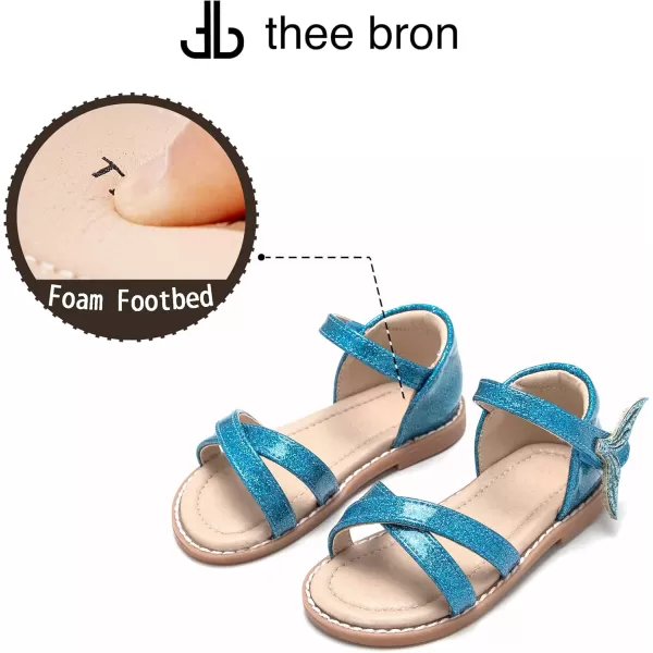 THEE BRON Toddler Girl Dress Sandals Sandalias para NiasAa422blue