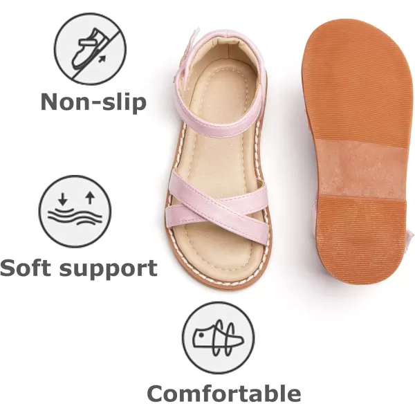THEE BRON Toddler Girl Dress Sandals Sandalias para NiasAa422pink