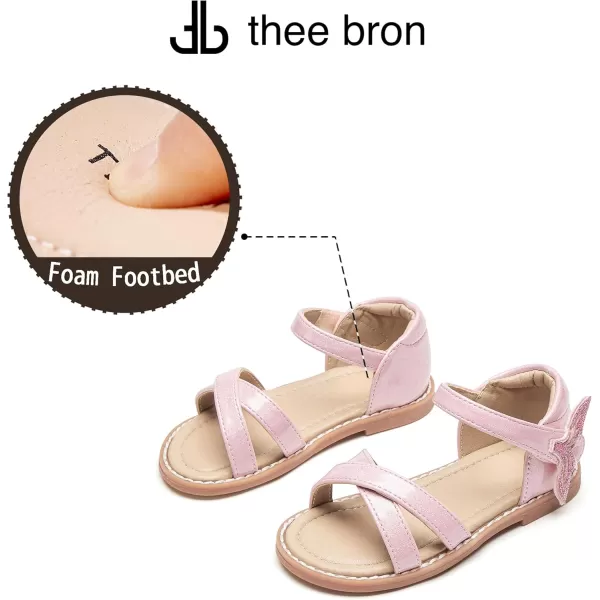THEE BRON Toddler Girl Dress Sandals Sandalias para NiasAa422pink