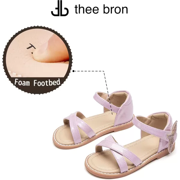 THEE BRON Toddler Girl Dress Sandals Sandalias para NiasAa422purple