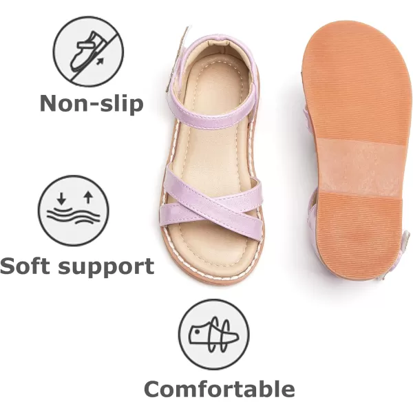 THEE BRON Toddler Girl Dress Sandals Sandalias para NiasAa422purple