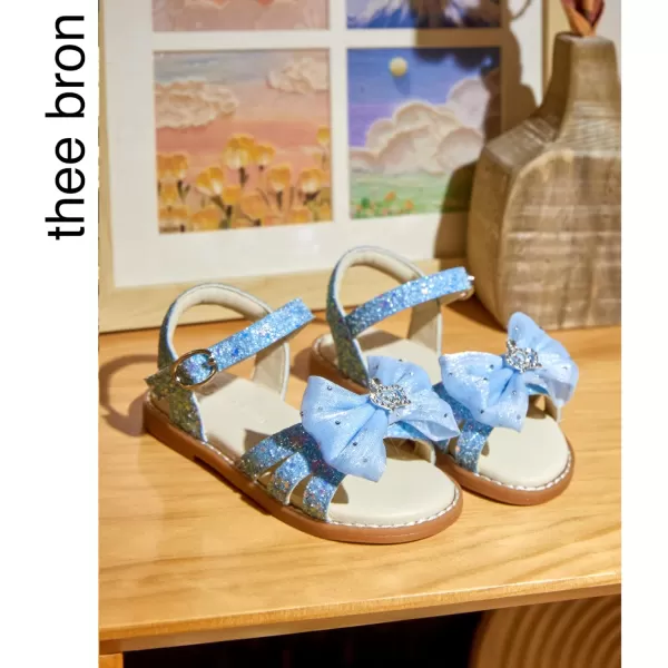 THEE BRON Toddler Girl Dress Sandals Sandalias para NiasAa424blue