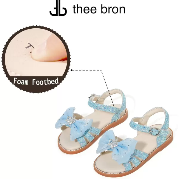THEE BRON Toddler Girl Dress Sandals Sandalias para NiasAa424blue