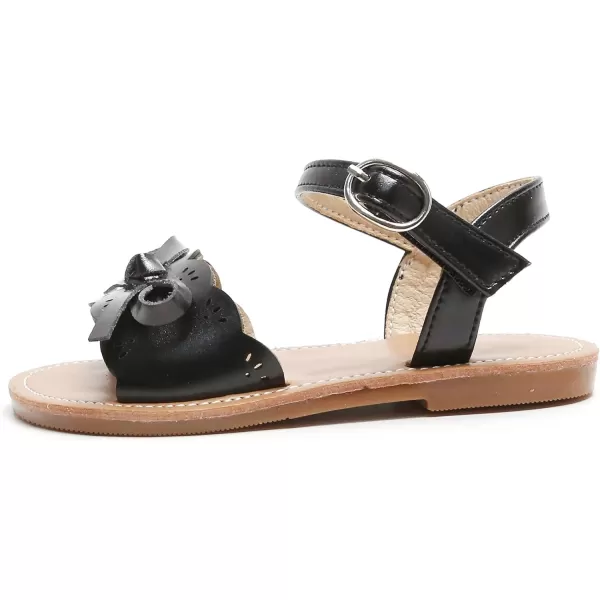 THEE BRON Toddler Girl Dress Sandals Sandalias para NiasTb2120black