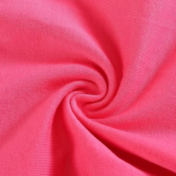 THEE BRON ToddlerLittle Girls Capri Basic Soild Leggings Kids Summer PantsC3 Pack Pink