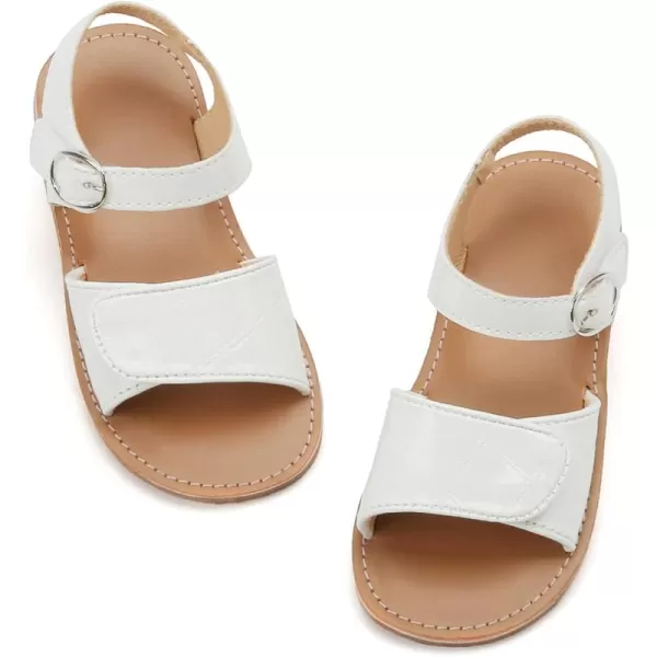 THEE BRON Girls Comfort Sandals Kids Shoes Sandals Filles SandalesAa312white