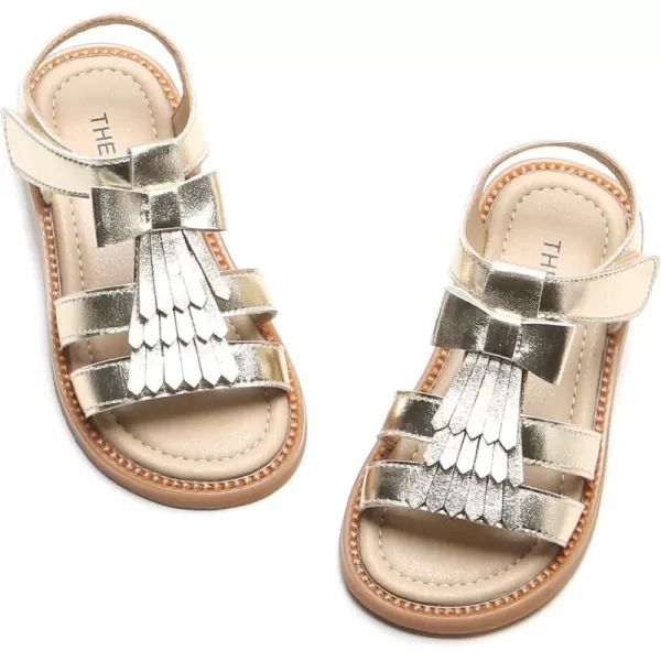 THEE BRON Girls Comfort Sandals Kids Shoes Sandals Filles SandalesTb2108gold