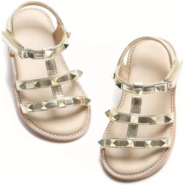 THEE BRON Girls Comfort Sandals Kids Shoes Sandals Filles SandalesTb2208gold
