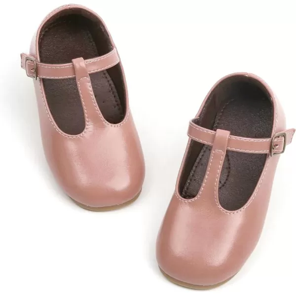 THEE BRON Girls Princess Dress Shoes for Little Girls Zapatos de PrincesaAf350pink