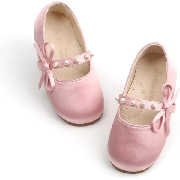 THEE BRON Girls Princess Dress Shoes for Little Girls Zapatos de PrincesaAf424pink