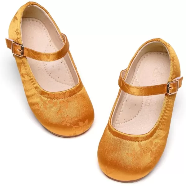 THEE BRON Girls Princess Dress Shoes for Little Girls Zapatos de PrincesaAf462orange