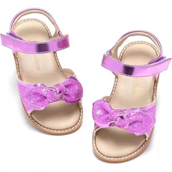 THEE BRON Girls Sandals Toddler Summer Dress ShoesAa386purple