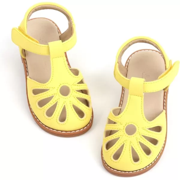 THEE BRON Girls Sandals Toddler Summer Dress ShoesAa396yellow