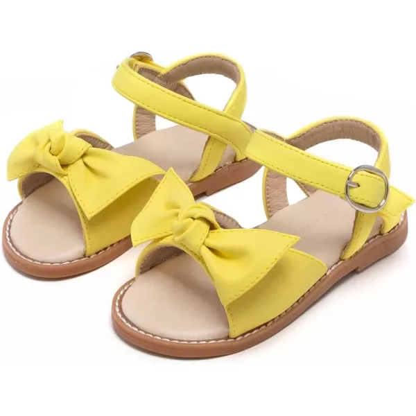 THEE BRON Girls Sandals Toddler Summer Dress ShoesAa398yellow