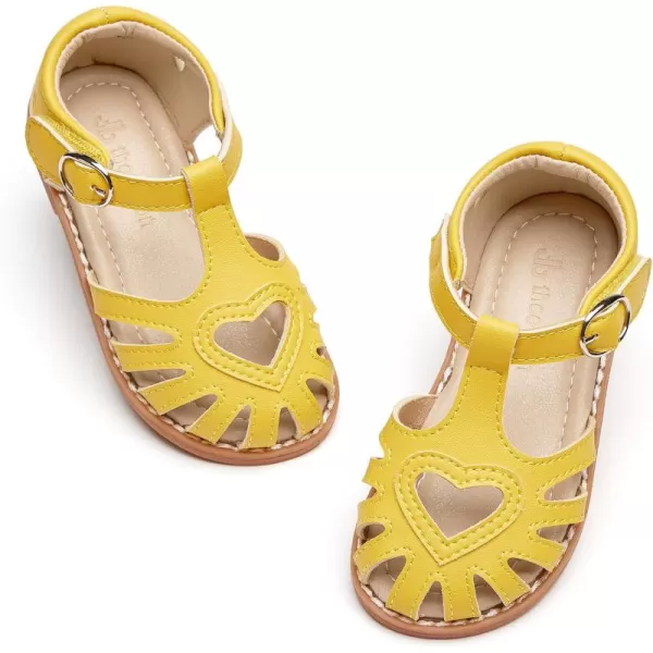 THEE BRON Girls Sandals Toddler Summer Dress ShoesTb508yellow