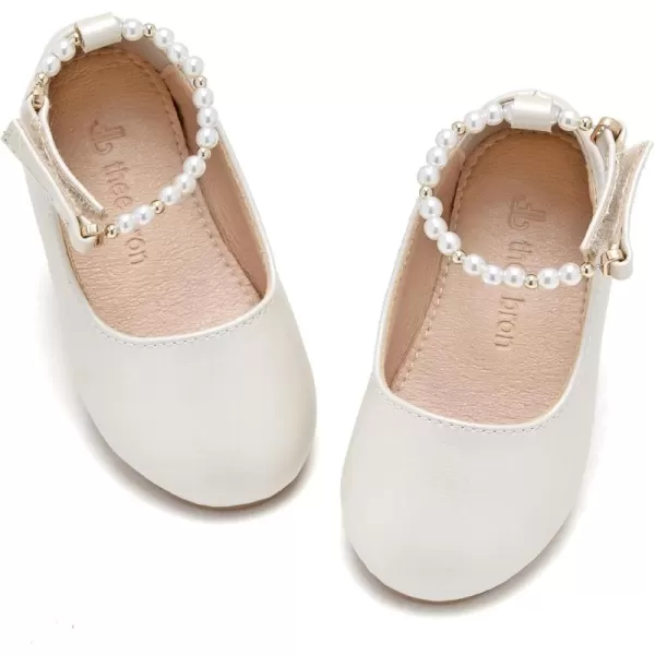 THEE BRON Girls ToddlerLittle Kid Ballet Mary Jane Flat Dress ShoesAf404beige