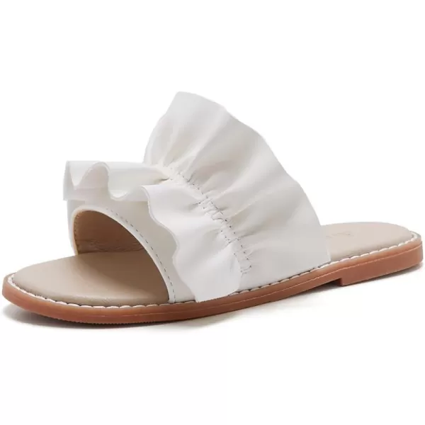 THEE BRON Princess Dress Slippers Slides Sandals for Little GirlsAa380pink