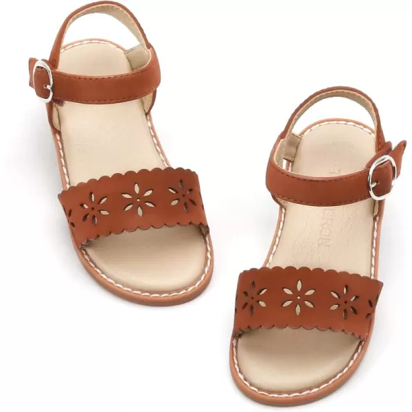 THEE BRON Sandals for Girls Sandalias de NiaAa340brown