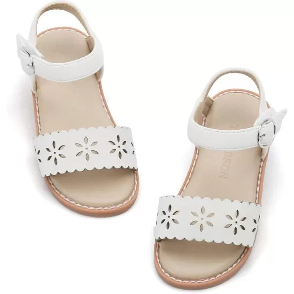 THEE BRON Sandals for Girls Sandalias de NiaAa340white