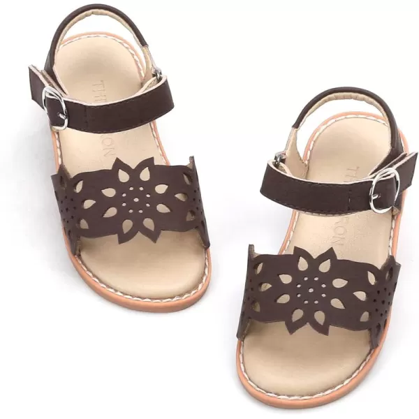 THEE BRON Sandals for Girls Sandalias de NiaAa356brown