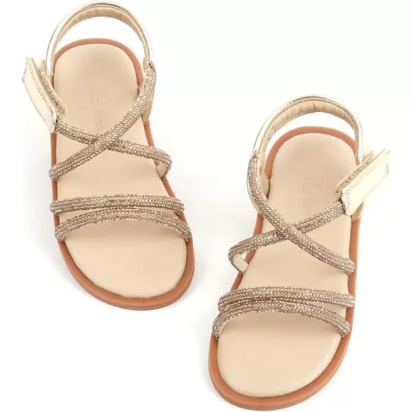 THEE BRON Sandals for Girls Sandalias de NiaAa390gold