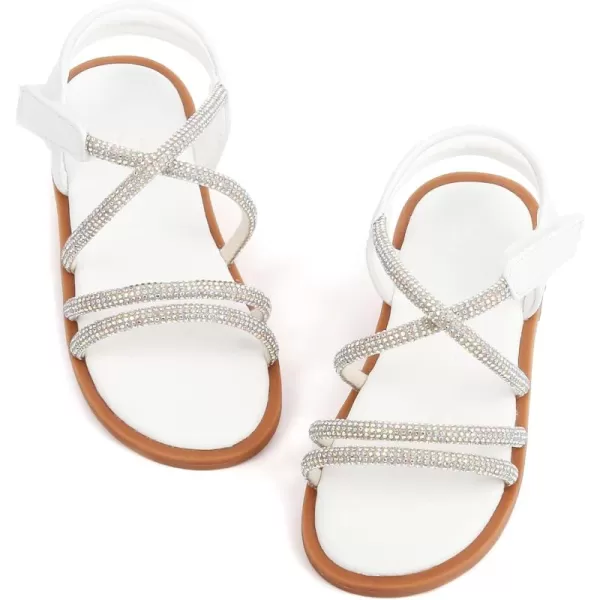 THEE BRON Sandals for Girls Sandalias de NiaAa390white