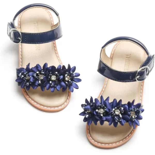 THEE BRON Sandals for Girls Sandalias de NiaTb2218blue