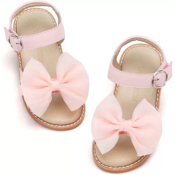 THEE BRON Toddler Girl Dress Sandals Sandalias para NiasAa318pink