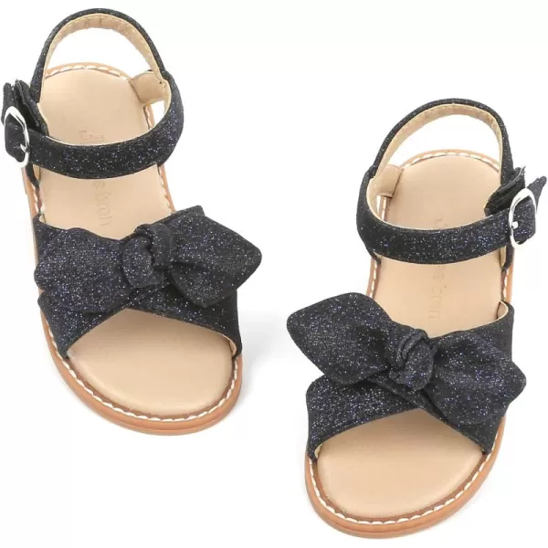 THEE BRON Toddler Girl Dress Sandals Sandalias para NiasAa332navy Blue