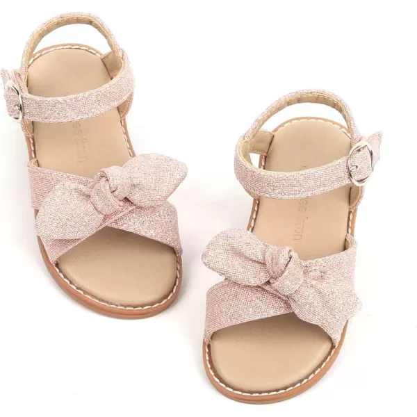 THEE BRON Toddler Girl Dress Sandals Sandalias para NiasAa332pink