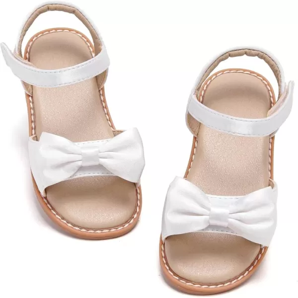 THEE BRON Toddler Girl Dress Sandals Sandalias para NiasAa378white