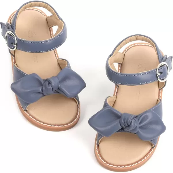 THEE BRON Toddler Girl Dress Sandals Sandalias para NiasTb503grey