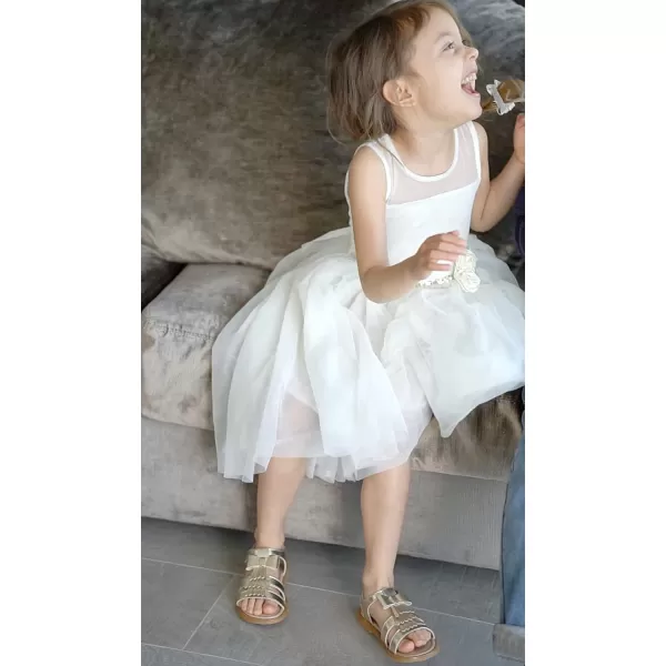 THEE BRON Girls Comfort Sandals Kids Shoes Sandals Filles SandalesTb2108gold