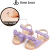 imageTHEE BRON Girls Comfort Sandals Kids Shoes Sandals Filles SandalesAa301purple