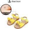 imageTHEE BRON Girls Comfort Sandals Kids Shoes Sandals Filles SandalesAa301yellow