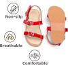 imageTHEE BRON Girls Comfort Sandals Kids Shoes Sandals Filles SandalesAa306red