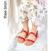 imageTHEE BRON Girls Comfort Sandals Kids Shoes Sandals Filles SandalesAa306red