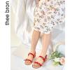 imageTHEE BRON Girls Comfort Sandals Kids Shoes Sandals Filles SandalesAa306red