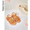 imageTHEE BRON Girls Comfort Sandals Kids Shoes Sandals Filles SandalesAa352brown