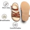 imageTHEE BRON Girls Comfort Sandals Kids Shoes Sandals Filles SandalesTb2210brown