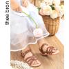 imageTHEE BRON Girls Comfort Sandals Kids Shoes Sandals Filles SandalesTb2210brown