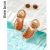 imageTHEE BRON Girls Comfort Sandals Kids Shoes Sandals Filles SandalesAa438brown