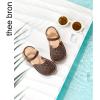 imageTHEE BRON Girls Comfort Sandals Kids Shoes Sandals Filles SandalesAa438chocolate