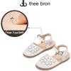 imageTHEE BRON Girls Comfort Sandals Kids Shoes Sandals Filles SandalesAa438white