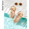 imageTHEE BRON Girls Comfort Sandals Kids Shoes Sandals Filles SandalesAa440beige