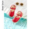 imageTHEE BRON Girls Comfort Sandals Kids Shoes Sandals Filles SandalesAa440red
