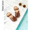imageTHEE BRON Girls Comfort Sandals Kids Shoes Sandals Filles SandalesAa442dark Brown