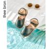 imageTHEE BRON Girls Comfort Sandals Kids Shoes Sandals Filles SandalesAa442dark Green