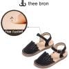 imageTHEE BRON Girls Comfort Sandals Kids Shoes Sandals Filles SandalesAa444black